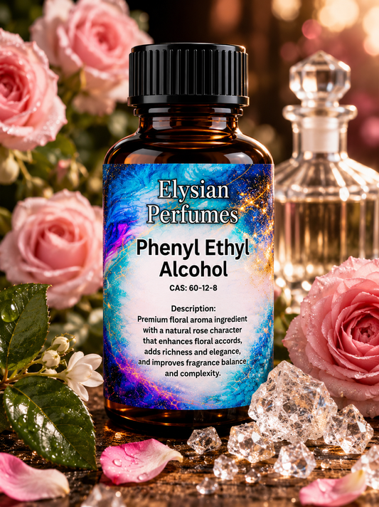 Perfume grade Phenyl Ethyl Alcohol PEA aroma chemical for rose accords, floral bouquets, fragrance formulation and professional perfumery