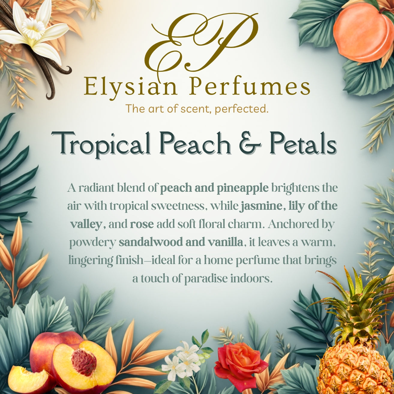 Tropical Peach & Petals